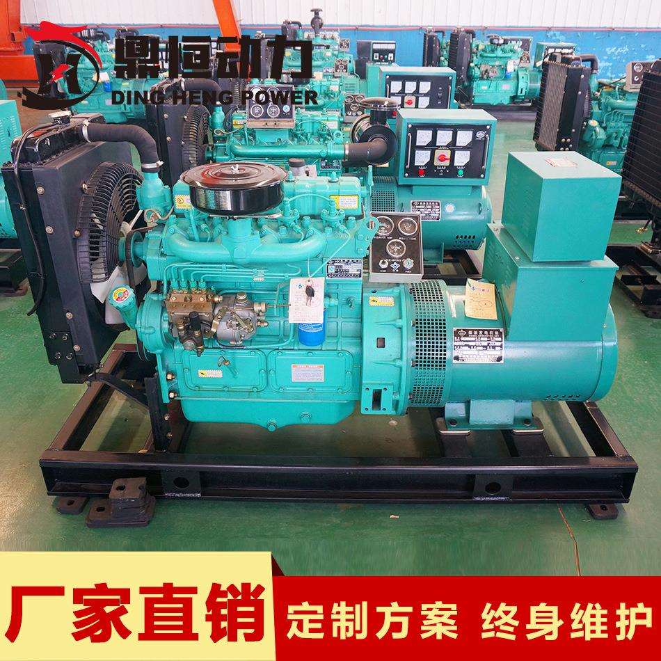 养用殖厂专用3机0kw柴油发电组小型应急备电源DH-WPW30刷柴油发无