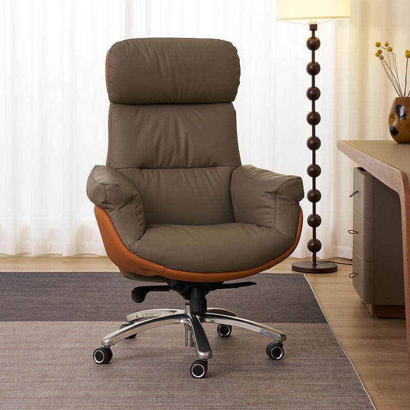 公适椅舒久坐可办躺电脑椅家用懒人班沙发按摩椅子轻*奢大椅老板