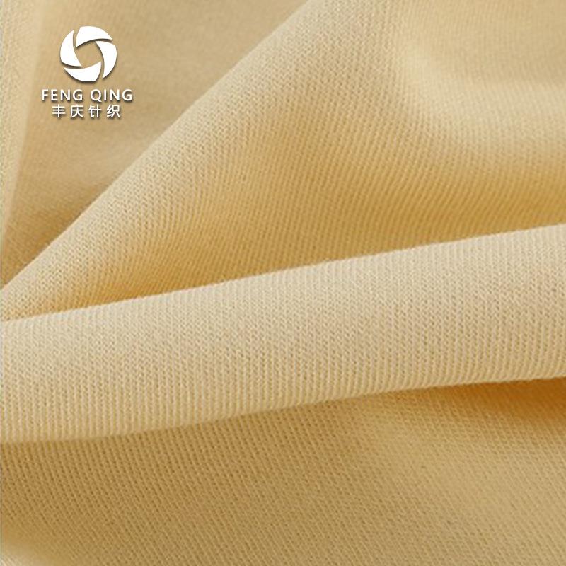 20g406支精棉双面食毛全棉双面架打底t恤TFG拉架布针织拉纯棉面料