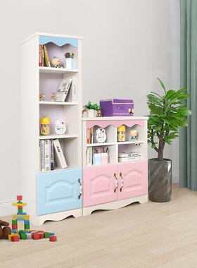 欧式儿童子房间具书柜带屉抽实NMW木书架套装工厂家书架花架收纳