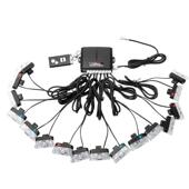 R3Y汽车网中爆闪灯e超TG Q1亮强光ld夹子改装 开道远光反击灯灯遥