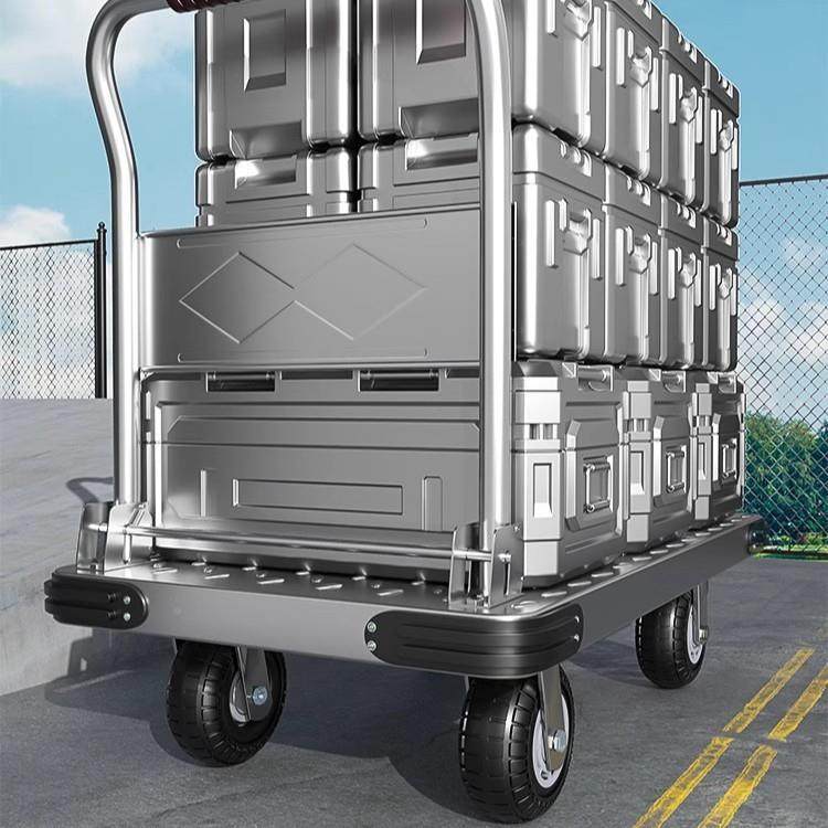 平板推车静音拉货小推车便携家推货运车加用CAJ厚快递搬手车可,畜牧/养殖物资,特种养殖设备,淘宝优惠券,粉丝福利购,淘宝优惠卷