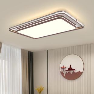 5202吸新中长方形客厅灯中式 国风lNCKed顶灯现代大气家用书房卧室