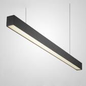 EJO新款 LED线性办5吊公灯070线灯办公商超1室.2米无缝对接线商用