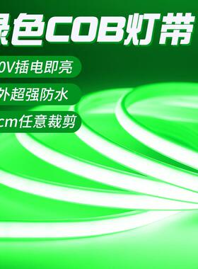 LD灯带条绿色V绿光灯带o户公外防水超高亮园亮E82293151化cb装饰