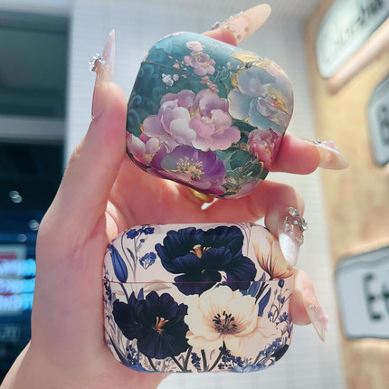 适用airpord3pro耳机套airpodspro二代苹果耳机4代保护壳airpods4耳机保护套air7耳机壳air4蓝牙耳机外壳pro2