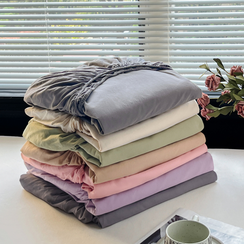 2025秋冬新款100支加厚纯棉床笠