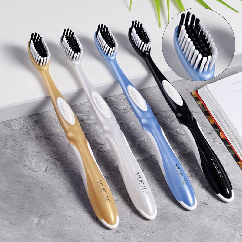 硬毛牙刷超硬耐用大头q去烟渍成人家用单支家庭装女男士专用牙刷