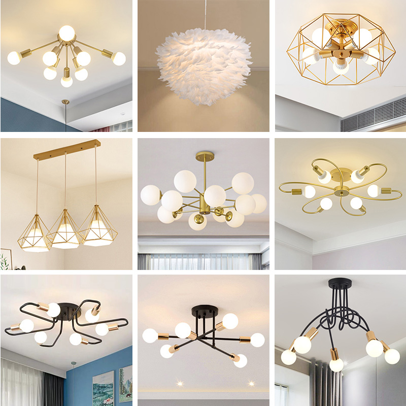 全屋北欧灯具套餐客厅灯新款现代简约三室两厅餐厅卧室网红家居灯