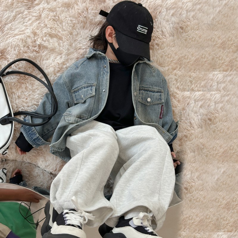 儿童牛仔外套秋款韩版童装男童外穿开衫外套宝宝秋季衣服男孩秋装