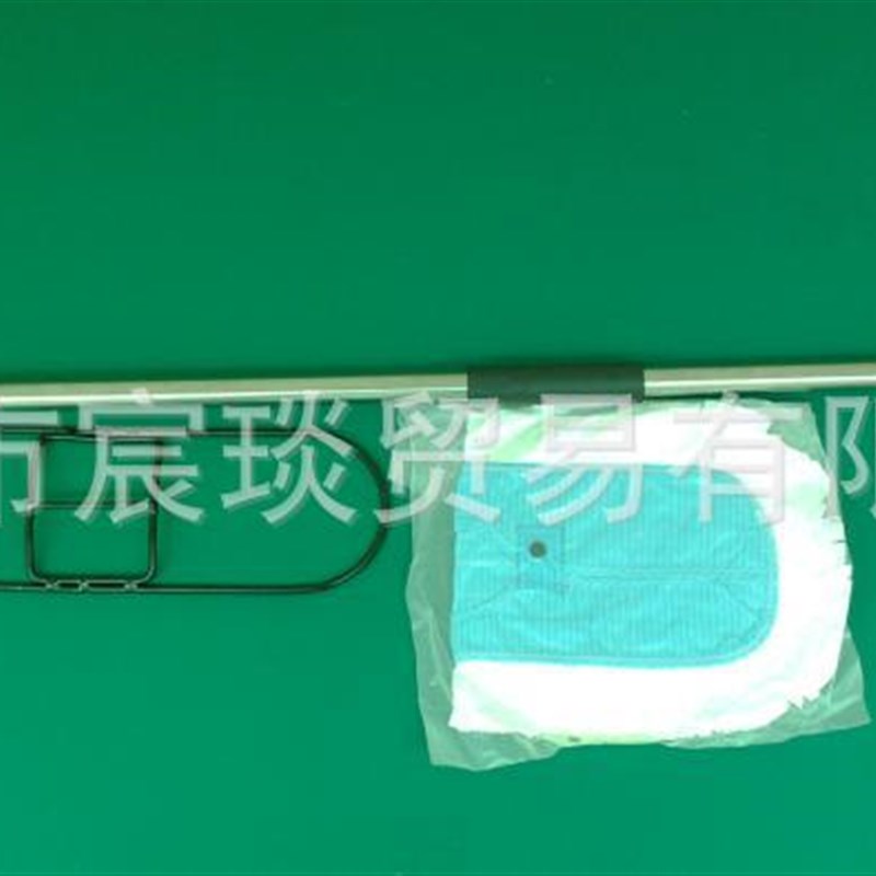 100级无尘室专用拖把超细纤维无尘拖把净化拖把45*17cm
