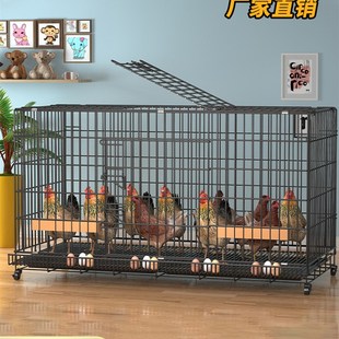 不锈钢铁笼阳台无臭养鸡笼家用户外家庭大号特大鹅U养殖笼兔笼鸡