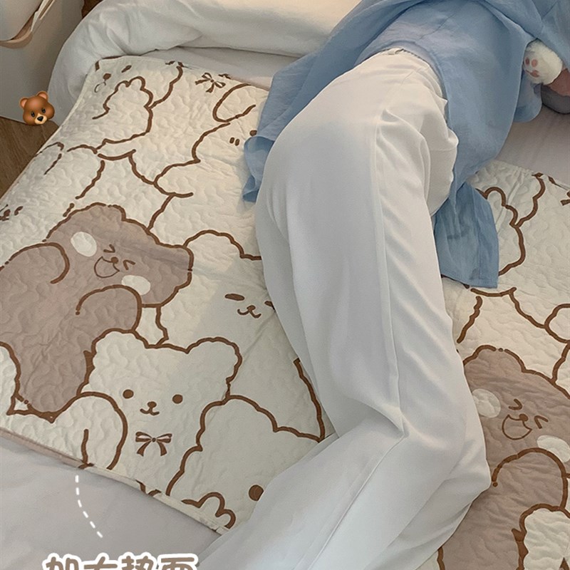 推荐姨妈垫e经期小牀垫婴儿隔尿垫可水洗防漏Q垫宿舍经期专用防脏