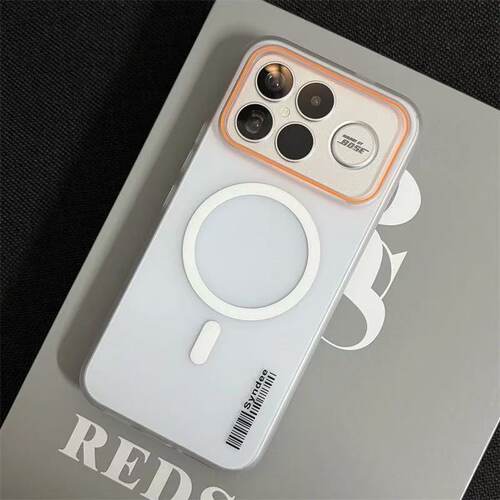 【柔砂磁吸】适用红米K100ProMax手机壳RedmiK90至尊版超薄PC硬透色K90ProMax全包防摔个性K90Max磨砂保护套