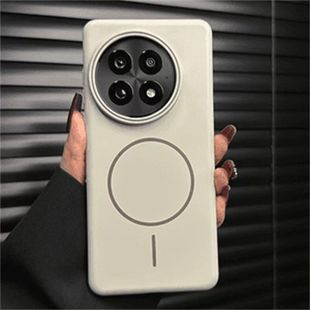 适用一加ACE5手机壳新款一加13磁吸1+ace5pro大孔磨砂Ace3全包防摔oneplusAce2高级感1加12R简约肤感超薄硬壳