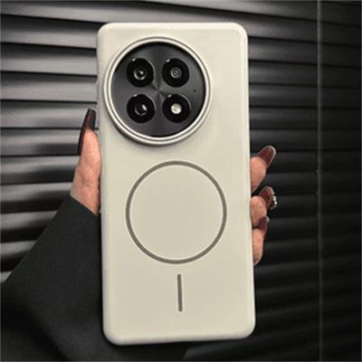 适用一加ACE5手机壳新款一加13磁吸1+ace5pro大孔磨砂Ace3全包防摔oneplusAce2高级感1加12R简约肤感超薄硬壳