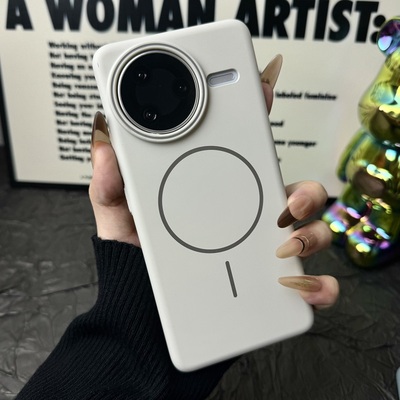 适用小米PocoF7Pro新品手机壳Magsafe磁吸保护套PocoF7Ultra全包防摔磨砂小米PocoF5/6Pro硬男女超薄5G外壳