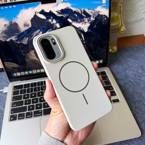 适用一加Ace6手机壳一加ace5至尊版磁吸1+ace6t大孔磨砂全包防摔oneplusAce5竞速版高级感纯色肤感5G超薄硬壳