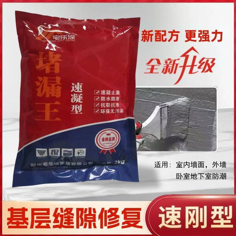 堵漏王速凝型水泥地面修补卫生间