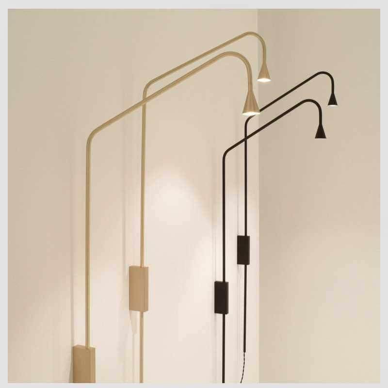 极简主义卧室床头壁灯 北欧简约现代床头柜装饰灯LED创意氛围灯具,基础建材,装饰盖,淘宝优惠券,粉丝福利购,淘宝优惠卷