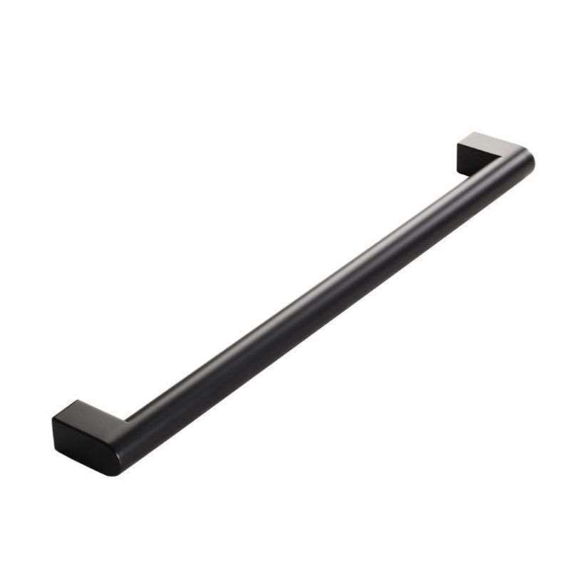 极速水沐悠高端木门不锈钢洗碗机嵌入H式冰箱门拉手把手订做哑黑