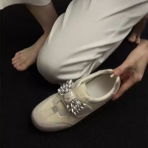 新品法式百搭f内增高厚底德训鞋女2026新款春夏季女鞋子百搭爆款