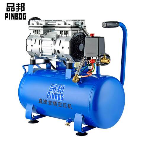 新品12V空压机24lV48v静音无油空压机气泵小型空气压缩机60v72v空