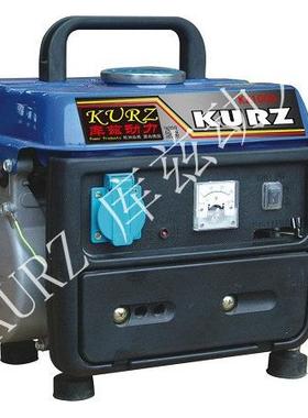 KURZ上海库兹 650W二冲程小型汽油发电机 家用小型应急汽油发电机