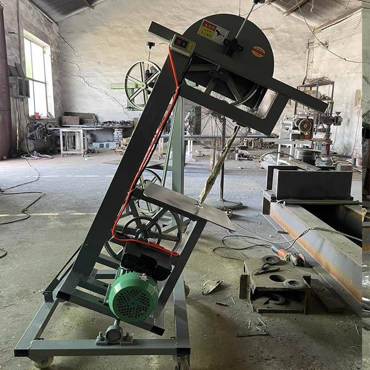 寿材曲线锯加工直线曲线 s型线 可以倾斜 俩相三相电都能用