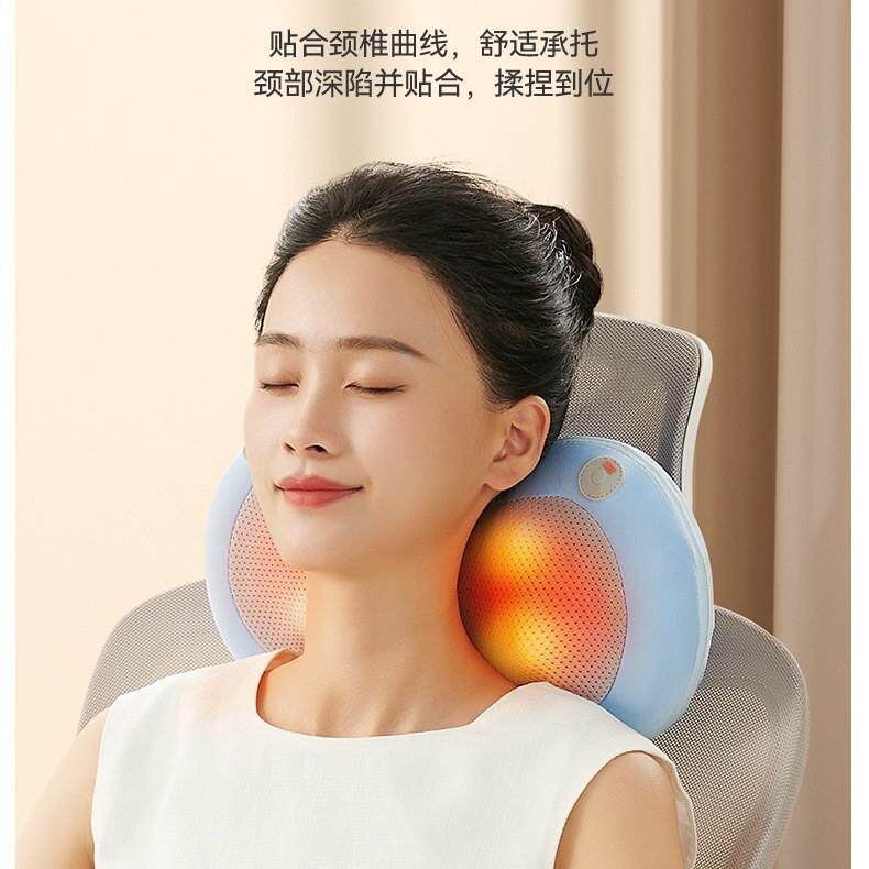 头部按摩枕家用颈椎全自动按摩器腰部背部肩膀脖子腿部全身