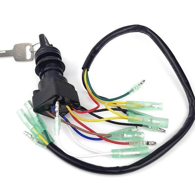 YAMAHA 船外机通用控制盒钥匙点火开关启动钥匙 703-82510-42