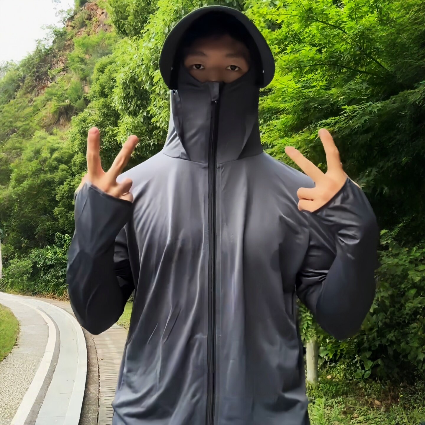 防晒衣男款夏薄透气紫外线