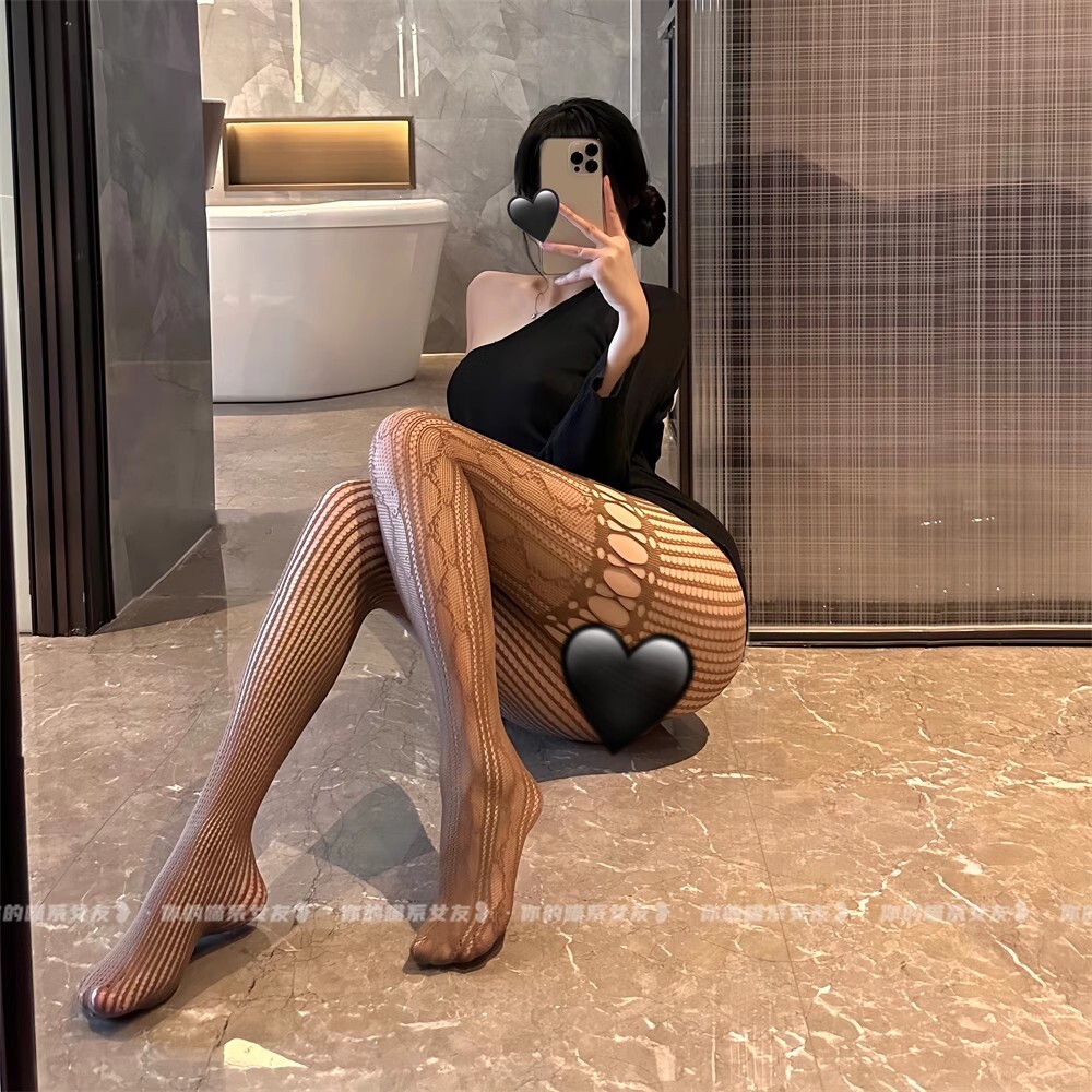 欧美个性镂空丝袜女性感黑丝美腿