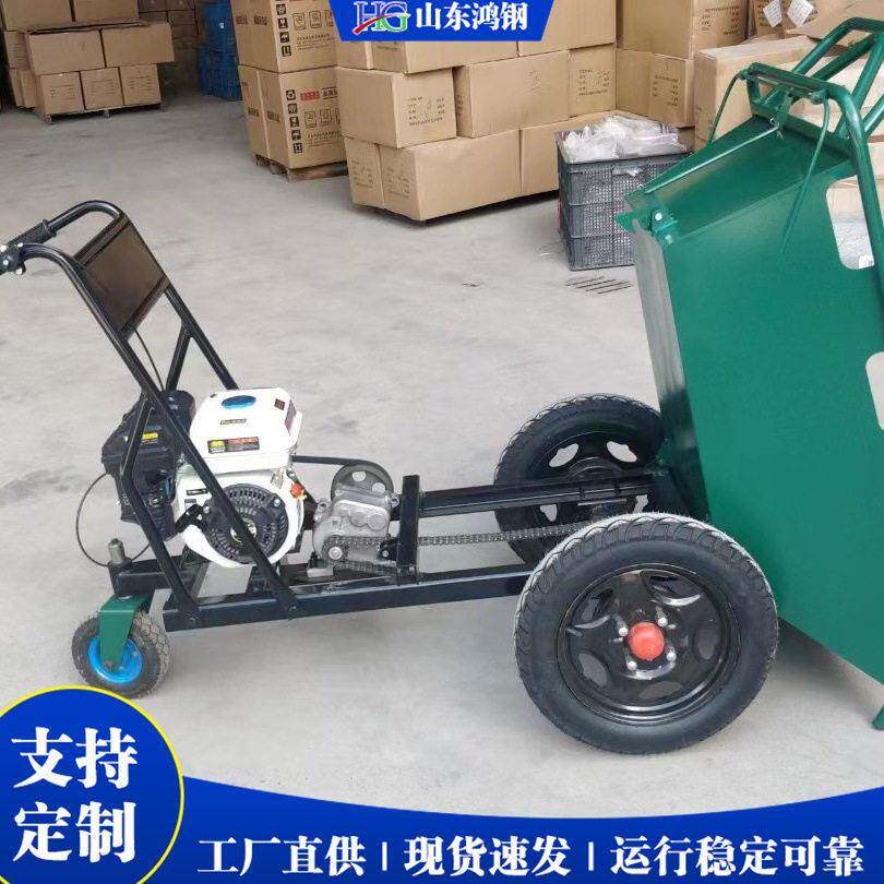 手扶搬运翻斗车 燃油动力搬运工具 Hand pallet truck厂家现货