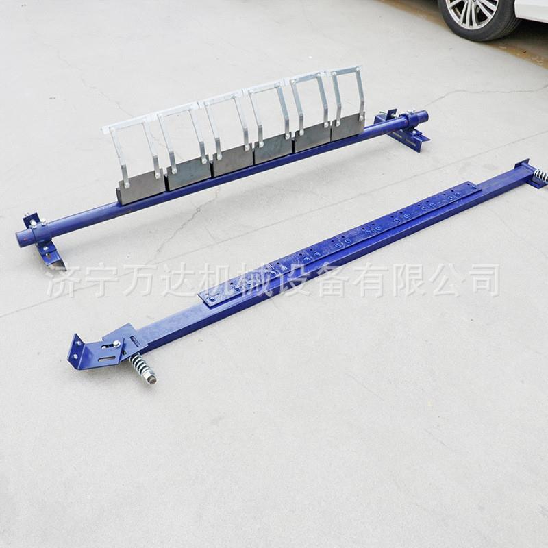 一体型合金H型清扫器 输送机硬质钢橡胶刮料器耐磨马丁重型刮煤器