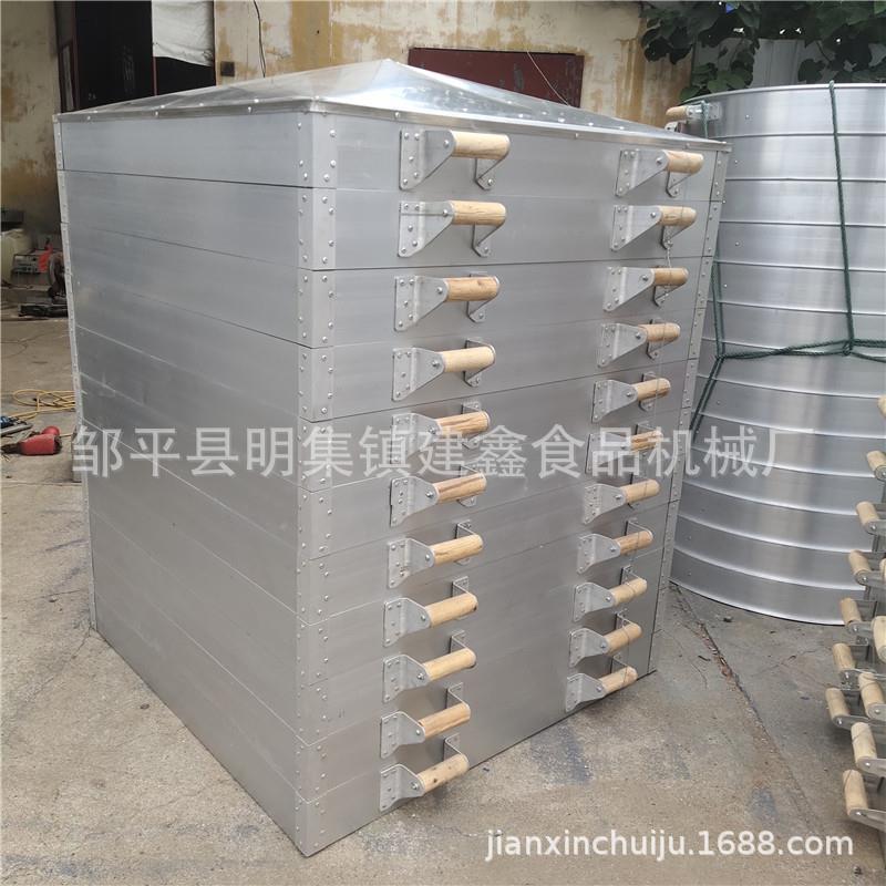 不沾馒头笼屉商用馒头蒸笼 签字笼屉1米圆形