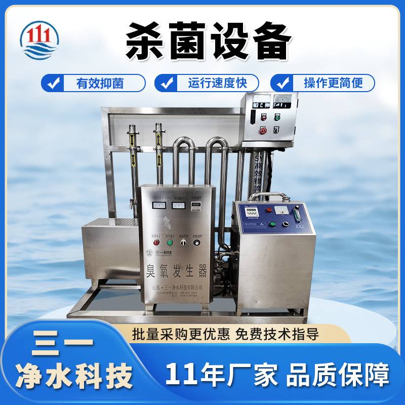 水处理臭氧发生器 泳池水处理设备工业杀菌除藻水产养殖消毒器