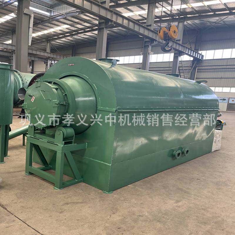 稻壳转筒炭化炉 易拉罐脱漆炉 椰壳滚筒炭化炉 转筒炭化设备
