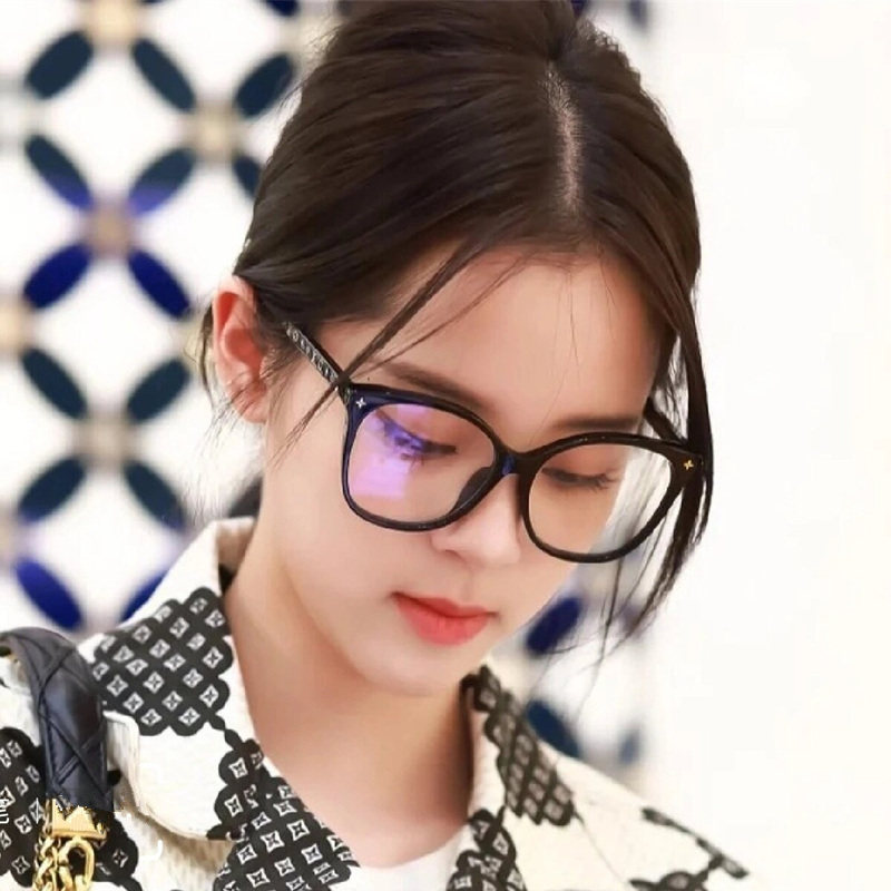 欧阳娜娜同款眼镜框女素颜镜黑框