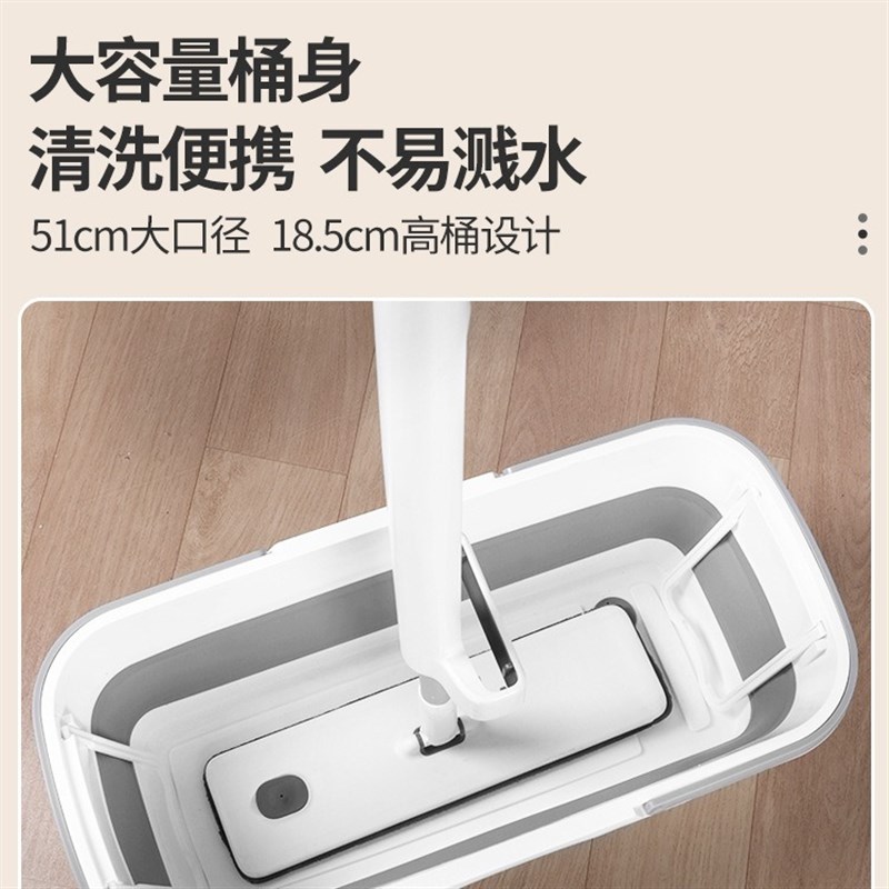 可折叠拖把桶水桶单卖长方形家用洗涮拖布地洗车储水大号塑料单桶