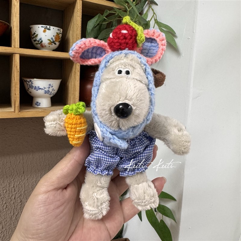 卡通掌门狗小挂件宝宝挂饰修狗钥匙扣玩偶抓娃娃公仔毛绒玩具