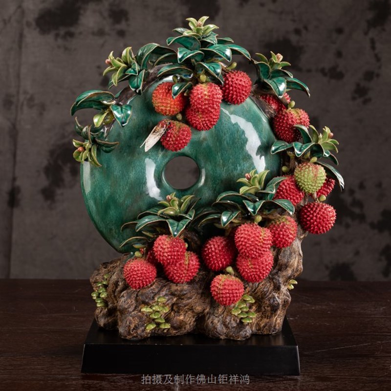 产品拍摄 摄影服务详情页设计z金玉满堂摆件工艺客厅家居石湾公仔