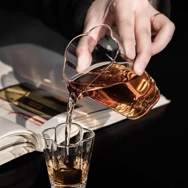 玻璃公道杯加厚耐热分茶器日式茶海倒茶匀杯高档家用功夫茶具配件