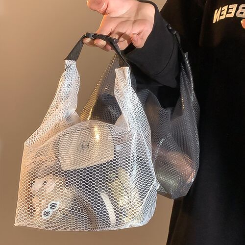 大容量防水化妆包女旅行游泳便携B护肤品手提收纳袋干湿分离洗漱