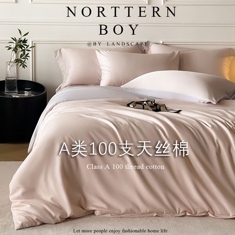 北疆公子A类100支天丝棉四件套