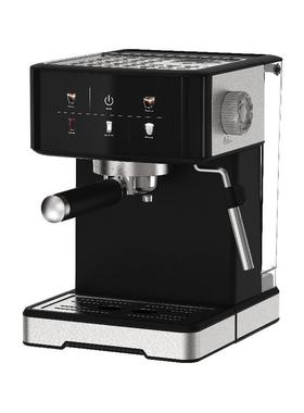 跨境家用全半自动小型奶泡蒸汽20bar欧英美规意式咖啡机