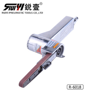 330mm 锐壹6018气动砂带机打磨机抛光机环带机磨光机10