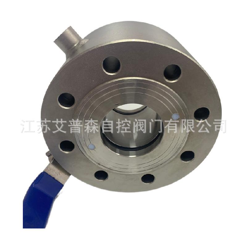 蒸汽加热保温阀门BQ71F-16P不锈钢手动意式薄型对夹球阀