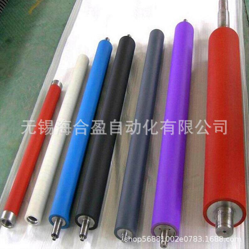 厂家供应海德堡印刷胶辊橡胶辊胶辊厂包胶滚筒机械配件可来图制造