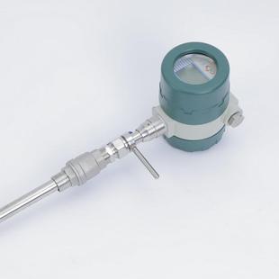 插入式热式气体质量流量计不锈钢天然气氯气氧气氮气氩气大流量